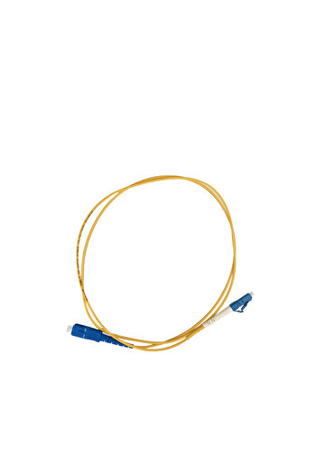 Mini pro Fiber Optic Patch Cord SC/UPC to LC/UPC 2.0 | Simplex, Single Mode 9/125,UPC Polish | 1 Meter Cable