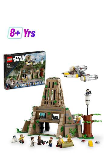 LEGO Star Wars: A New Hope Yavin 4 Rebel Base Building Toy Set
