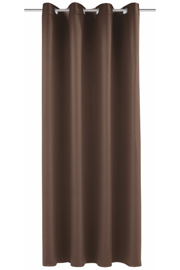 Unique Décor for Unique Homes Curtain with Rings Bl.out Mia Brown 245x140