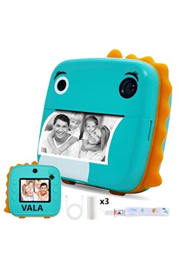 VALA Instant Print Kids Camera, A20, Dinosaur Model