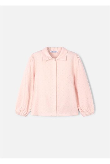 MAYORAL Girl's Shirt Powder 4133
