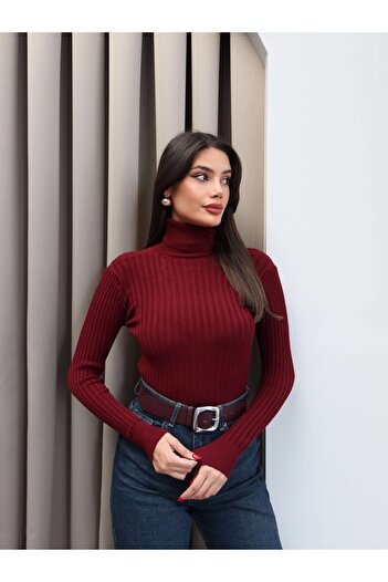 ESRAHELVACI Ribbed Turtleneck Sweater