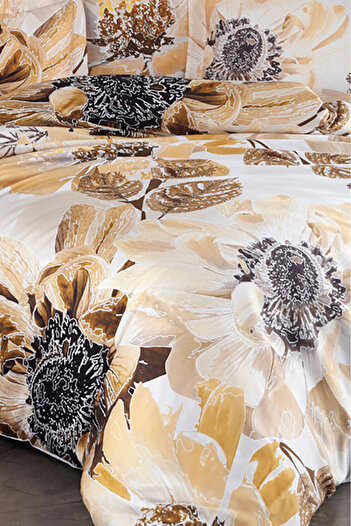 VAROL Royal Satin Single 300Tc Duvet Cover Set - Victoria