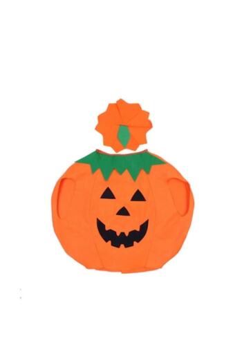 OEM Pumpkin costume for kids, textile, orange, 6 years - 10 years