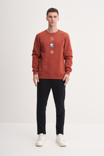 Cazador Vintage Regular Fit Soft Inside Raised 3 Thread Sweatshirt-53610
