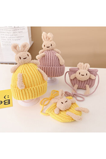 Superbaby Hat and bag set - Bunny
