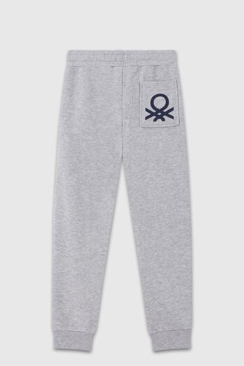 Benetton Boy's Single Bottom Pants 4-14 Years Old Gray