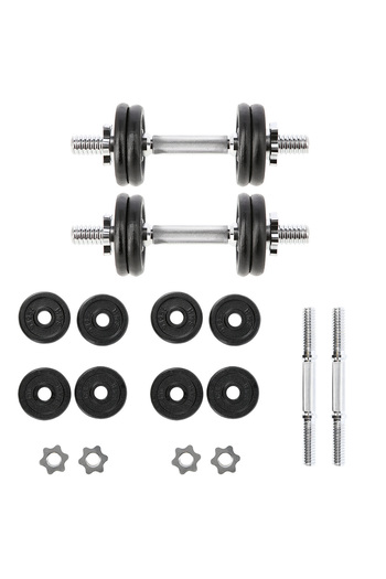 Other SG02 CAST IRON DUMBBELLS 2x7KG HMS