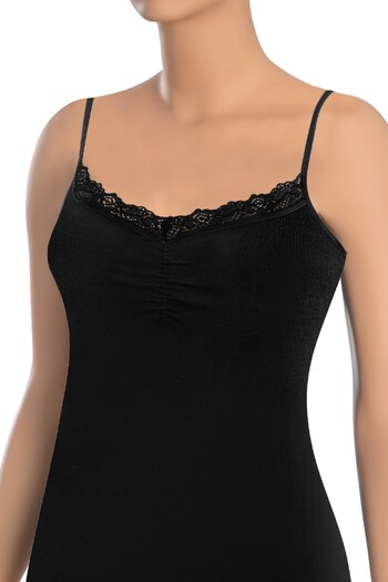 Öts Women's Tank Top with Drawstring Front (96% Cotton - 4% Elastane)