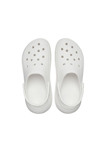 Crocs White Crush Clog Slippers