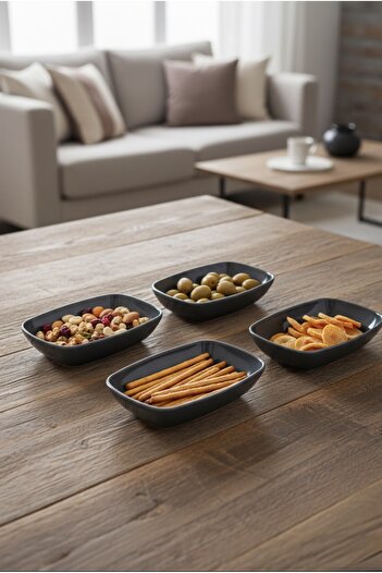 Sun Group Square Bowl 16 cm (4 Pcs Set)