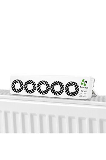 ECOair ecoCalm Radiator Fans Mono-set, Intelligent Radiator Fan