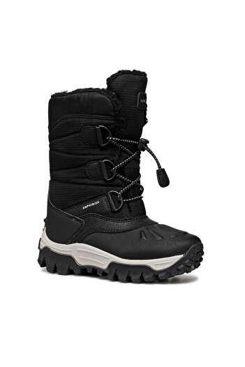 Geox Μπότες χιονιού για αγόρια μαύρες GEOX-J HIMALAYA BOY B ABX J46FRA 0FU50 C9999 D