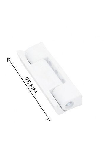 KOÇSAN Pimapen Pvc Kapı Pencere Menteşesi 95 mm-Beyaz