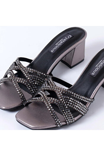 crystalicious Asin 2.0 Hand-Crafted Women Rhinestones Heels Comfortable Soft All-Day Wear For For Parties Weddings