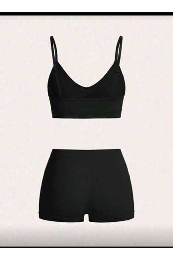 İltena 2 Piece Women's Sports Bra and Shorts Set