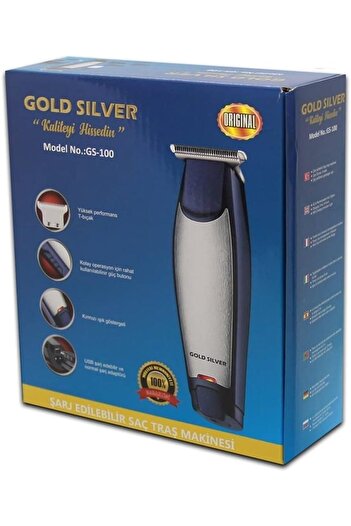 GVC PRO Men's Hair Clipper by - Blue - RF-6025