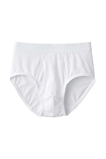 Muji Stretch Jersey Front Open Briefs