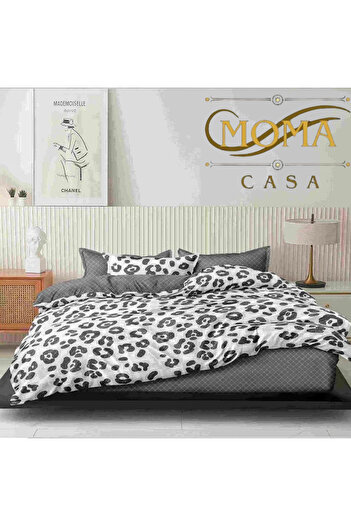 moma casa Bed linen, 6 pieces, 2 persons, 230x250cm, thick fineness