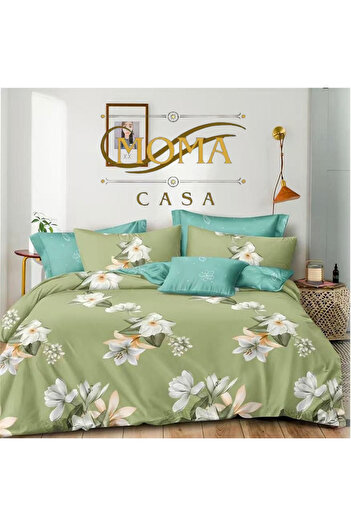 moma casa Bed linen, 6 pieces, 2 persons, 230x250cm, thick fineness