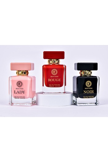 Noir Rhythm Trio Eau de Parfum Set - 100ml Three in One Offer