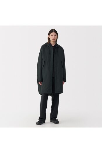 Muji Lined Mod Coat