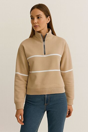 Combineman35 Half Zipper Sweatshirt