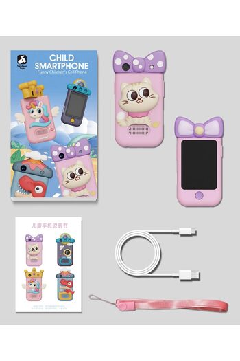 VALA Smartphone for Kids VALA®, Rotating 360 Degree Camera, 48MP, HD Video 1080P, 2.8-inch Touchscreen,