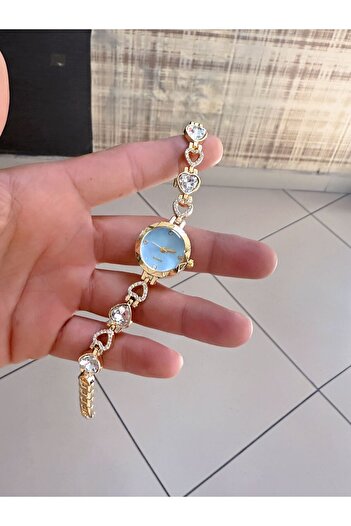 LOOQ Vintage Heart Figured Women's Wristwatch