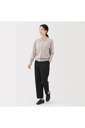 Muji Water Repellent Stretch Tapered Pants