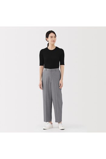 Muji Water Repellent Stretch Tapered Pants