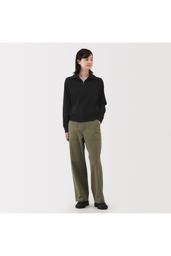 Muji Washable Milano Ribbed Blouson