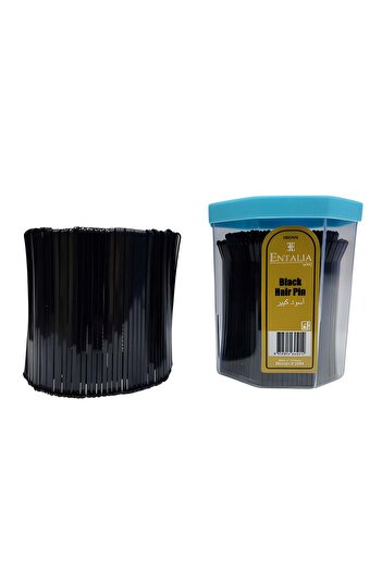 ENTALIA Intalia Large Black Hair Pin Set - 100 Pieces