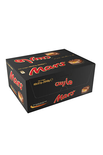 Mars Chocolate 50g, Carton of 24pcs