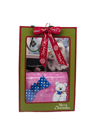 velve Pachet cadou Merry Christmas,set Disney Frozen,figurina decorativa Mos Craciun,Bratara,Model 8