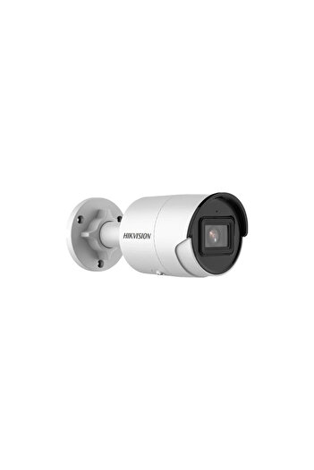 Hikvision AcuSense - Cameră IP, 8 MP, obiectiv 2,8 mm, IR 40 m, microfon, PoE - DS-2CD2083G2-IU-2,8 mm