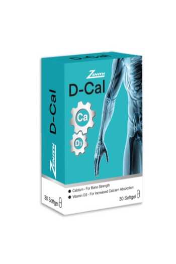 ZENİTH D-CAL SOFTGEL CAPSULES 30"S'