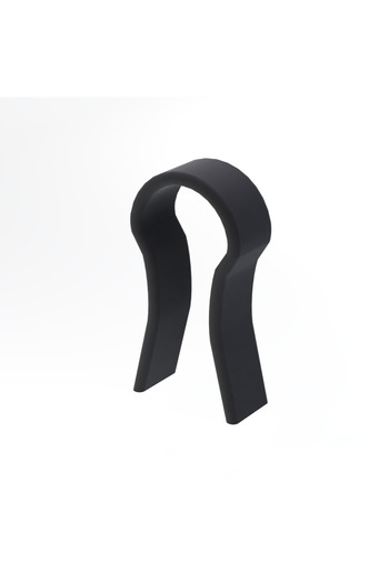 Black Edge Stylish headphone stand for all headphones, perfect for home office or gaming setups