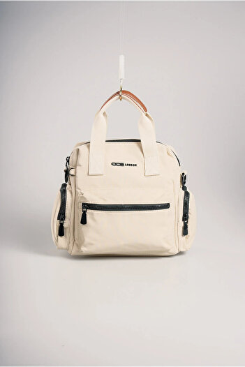 ÇÇS Women's Fabric Bag with Hand and Shoulder Straps