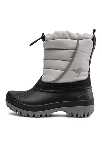 Kangaroos Μπότες χιονιού για αγόρια γκρι KANGAROOS-18672 2004 K-BEN VAPOR ΓΚΡΙ S