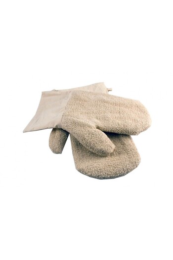 Moratti România Protective gloves 2 pieces, professional for oven, 40 cm, cotton