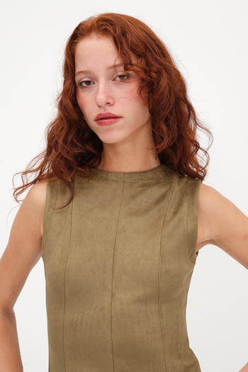 Addax Suede Mini Dress E17545