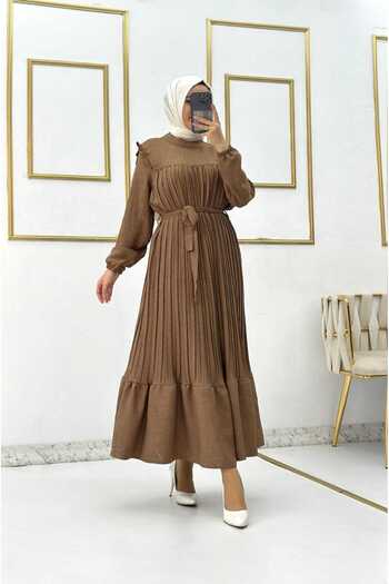 Moda Krash Pi̇lli̇seli̇ Sofi̇a Dress