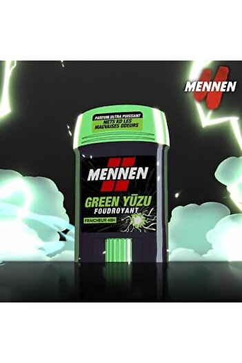 Mennen Deodorant Stick Green Yuzu 60 ml