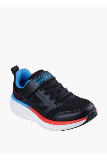 SKECHERS Boys' GO RUN ELEVATE 2.0 Hook and Loop Closure Running Shoes