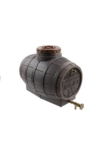 MANTZARIS EUROPLAST Food grade plastic barrel, airtight closure, rubber gasket, threaded cap, emptying cup...