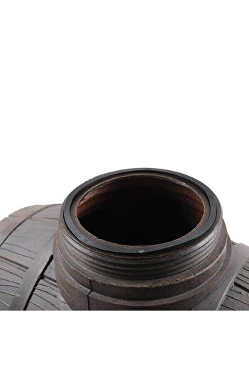MANTZARIS EUROPLAST Food grade plastic barrel, airtight closure, rubber gasket, threaded cap, emptying cup...
