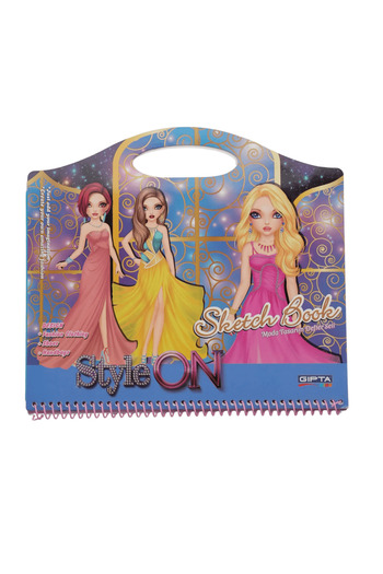 Gıpta Style on Sketch Book Fashion Design Notebook Set K9004