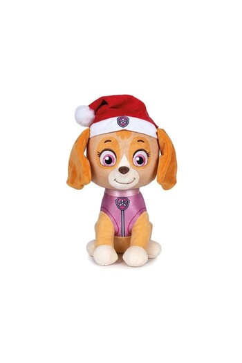 TOYFEST Paw Patrol Christmas Series Skye 27 cm Plush Toy Pilot Dog