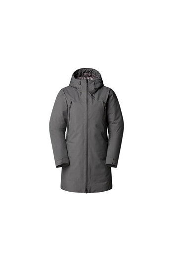THE NORTH FACE W Mtn Range down Parka Women's Outdoor Parka Nf0A89Vn0Uz1 Gray